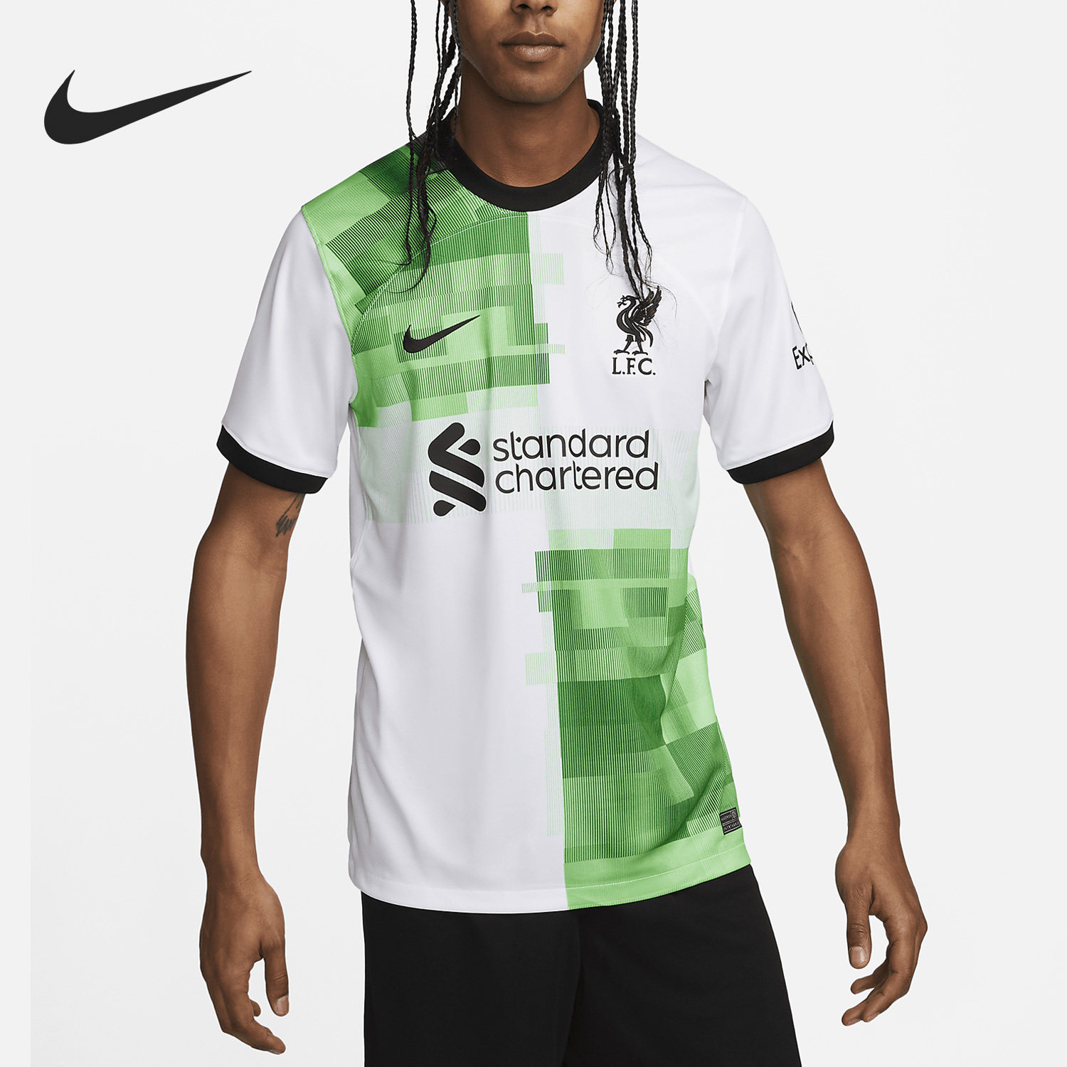 Nike/耐克正品新款男子利物浦球迷版足球短袖T恤DX2690-101