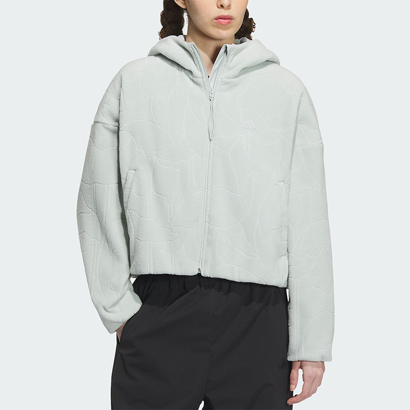 Adidas/阿迪达斯女士羊羔毛外套