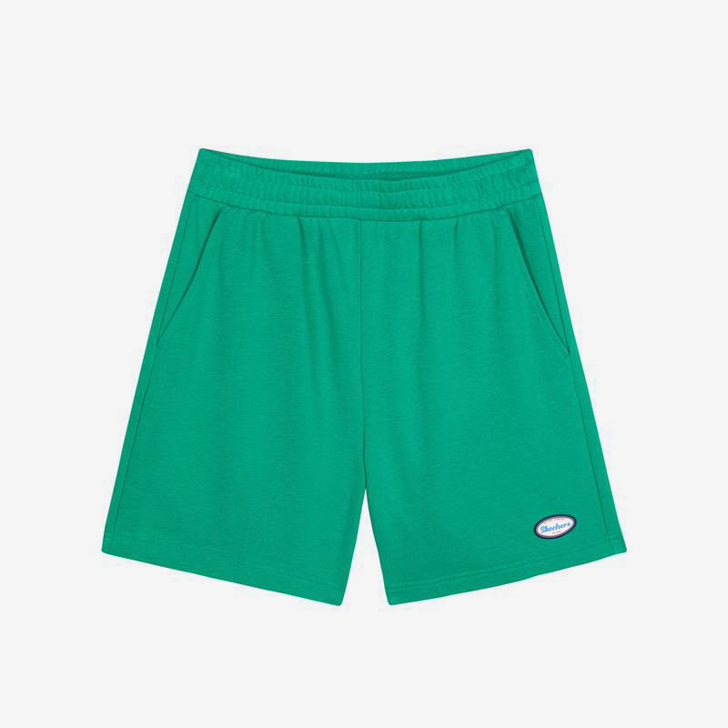 Skechers/斯凯奇正品夏季女子运动休闲简约宽松透气短裤