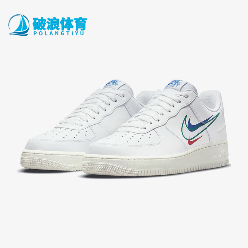 Nike/耐克正品Air Force 1男士运动低帮耐磨休闲板鞋DM9096-101