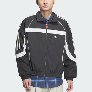 Adidas/阿迪达斯正品三叶草男士立领加绒保暖夹克外套JN3796