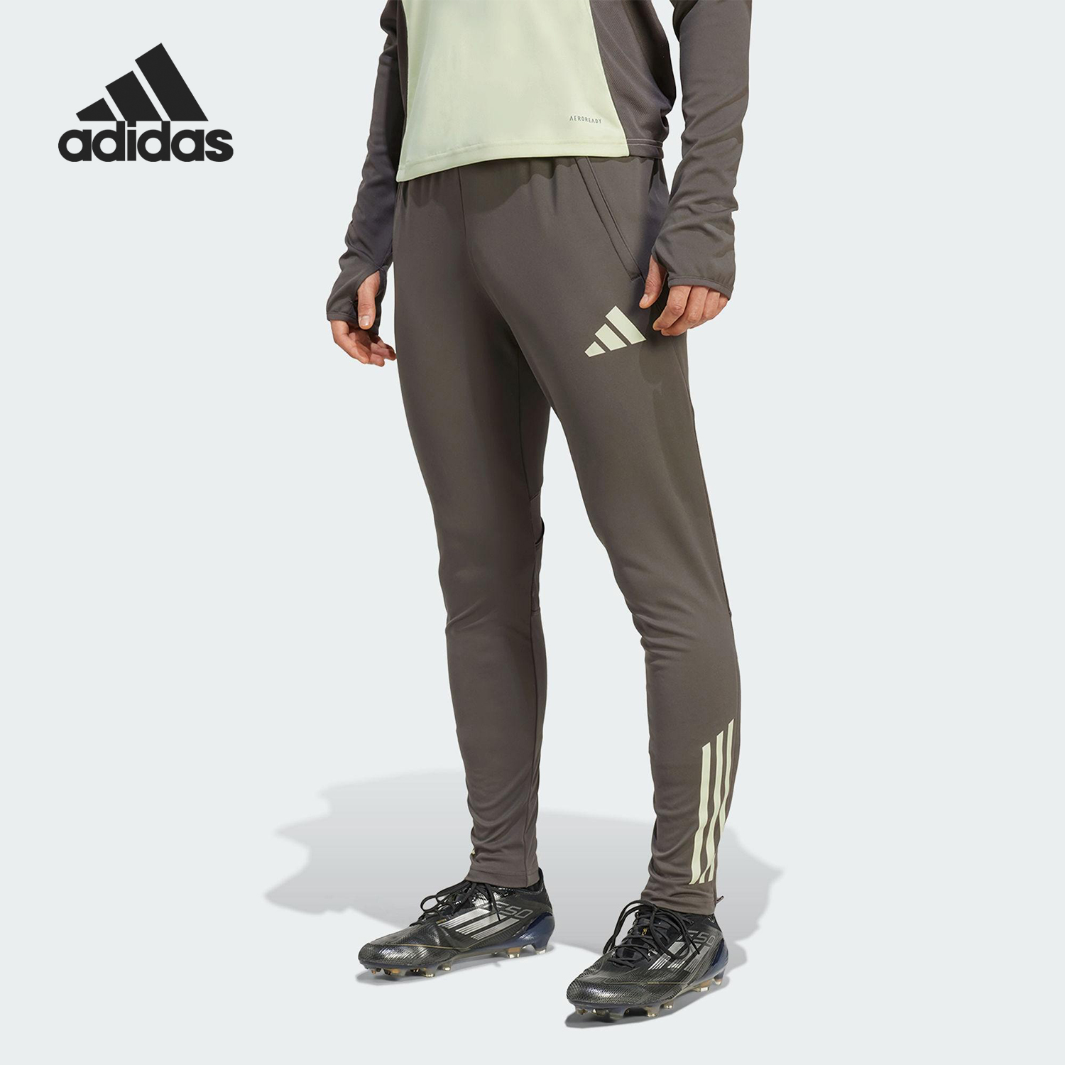 Adidas/阿迪达斯官方正品春秋男士足球复古训练轻盈长裤JP3983