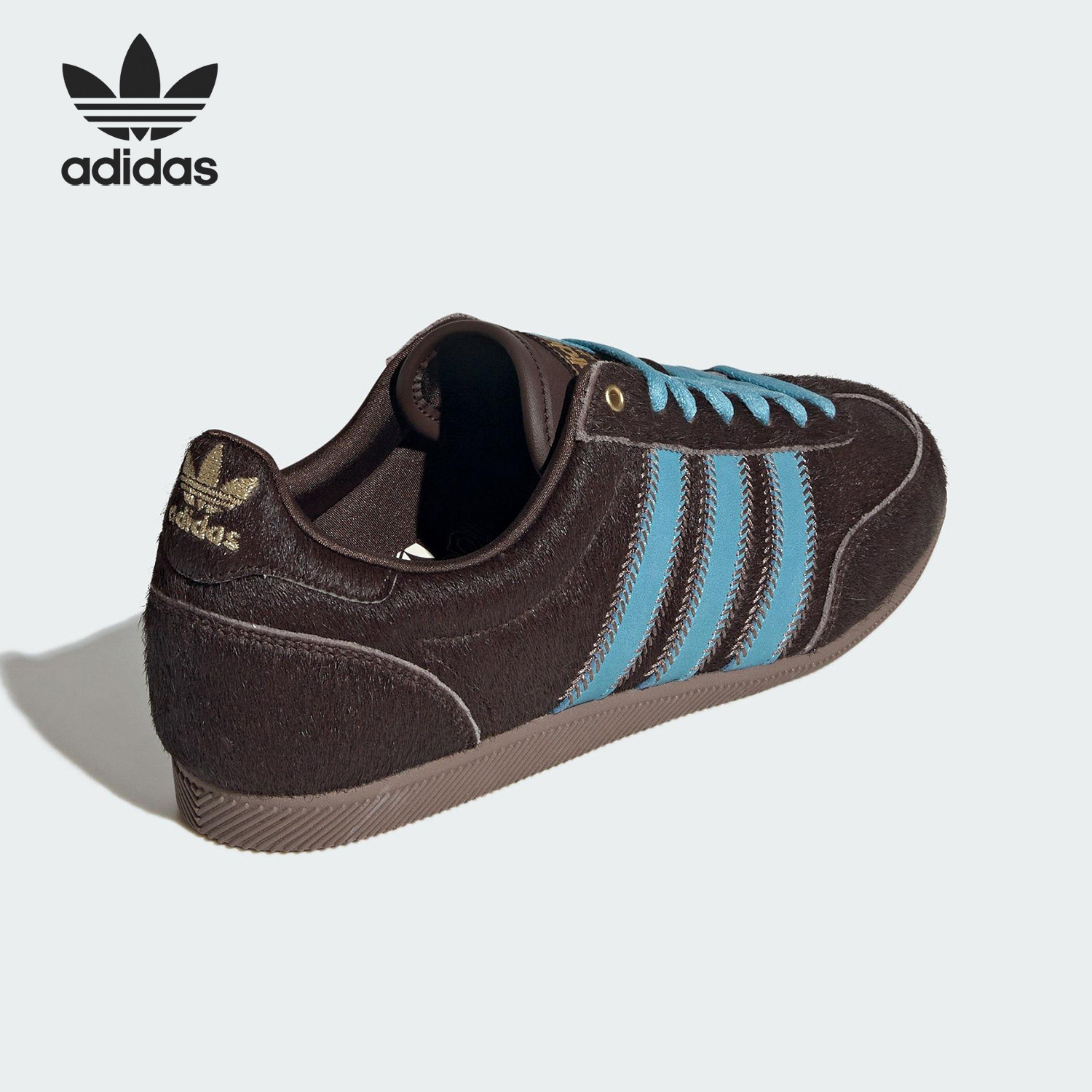 Adidas/阿迪达斯官方正品三叶草女士经典复古薄底休闲鞋JS4028