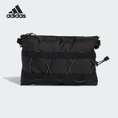 Adidas/阿迪达斯正品2025年秋季男女运动收纳便携挎包KE1567