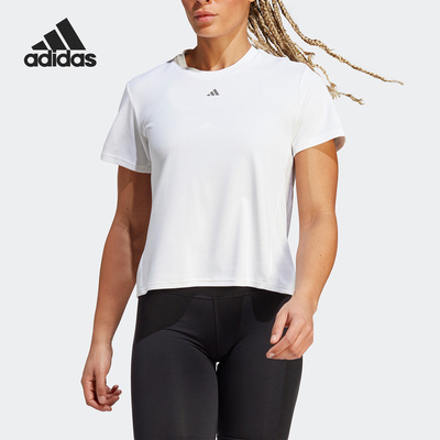 阿迪达斯女子运动短袖