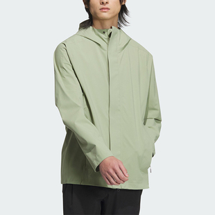 Adidas/阿迪达斯正品新款男士抗风防水休闲运动冲锋衣JI8697