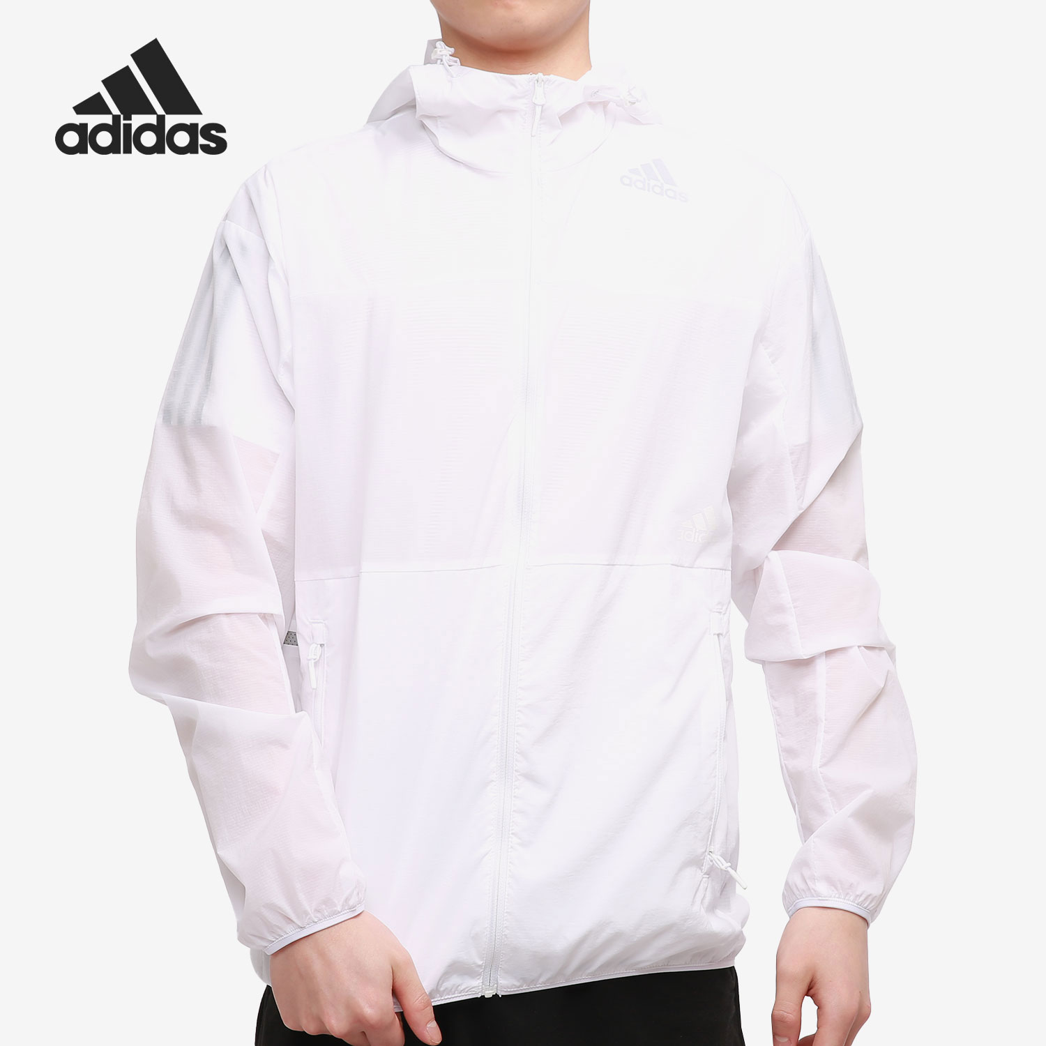 Adidas/阿迪达斯正品当季薄款男子新款运动夹克外套 GP0980