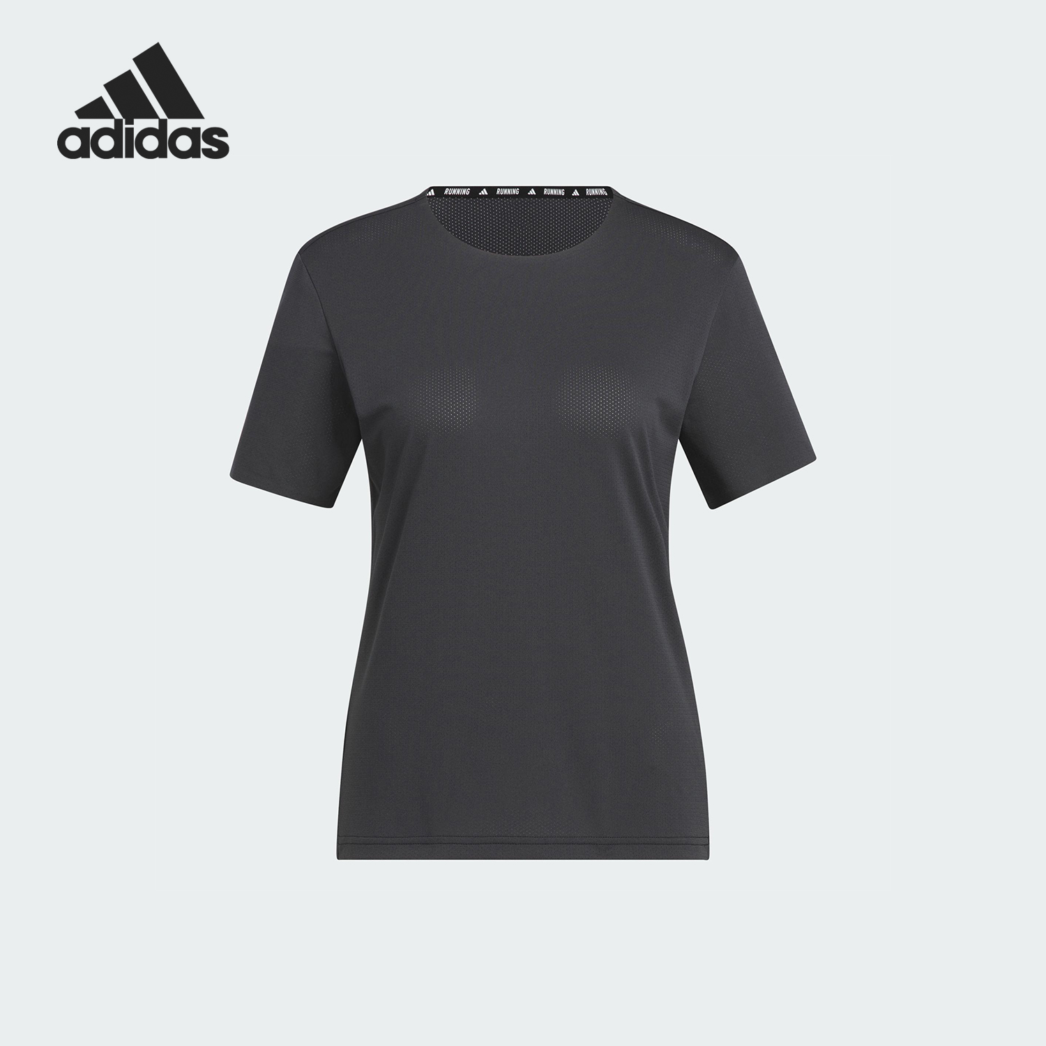 Adidas/阿迪达斯官方正品ESS T-SHIRT女士跑步运动网眼短袖JZ2203