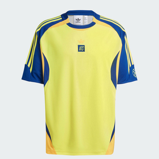 Adidas/阿迪达斯官方正品三叶草NTS联名男士运动短袖球衣JI5146