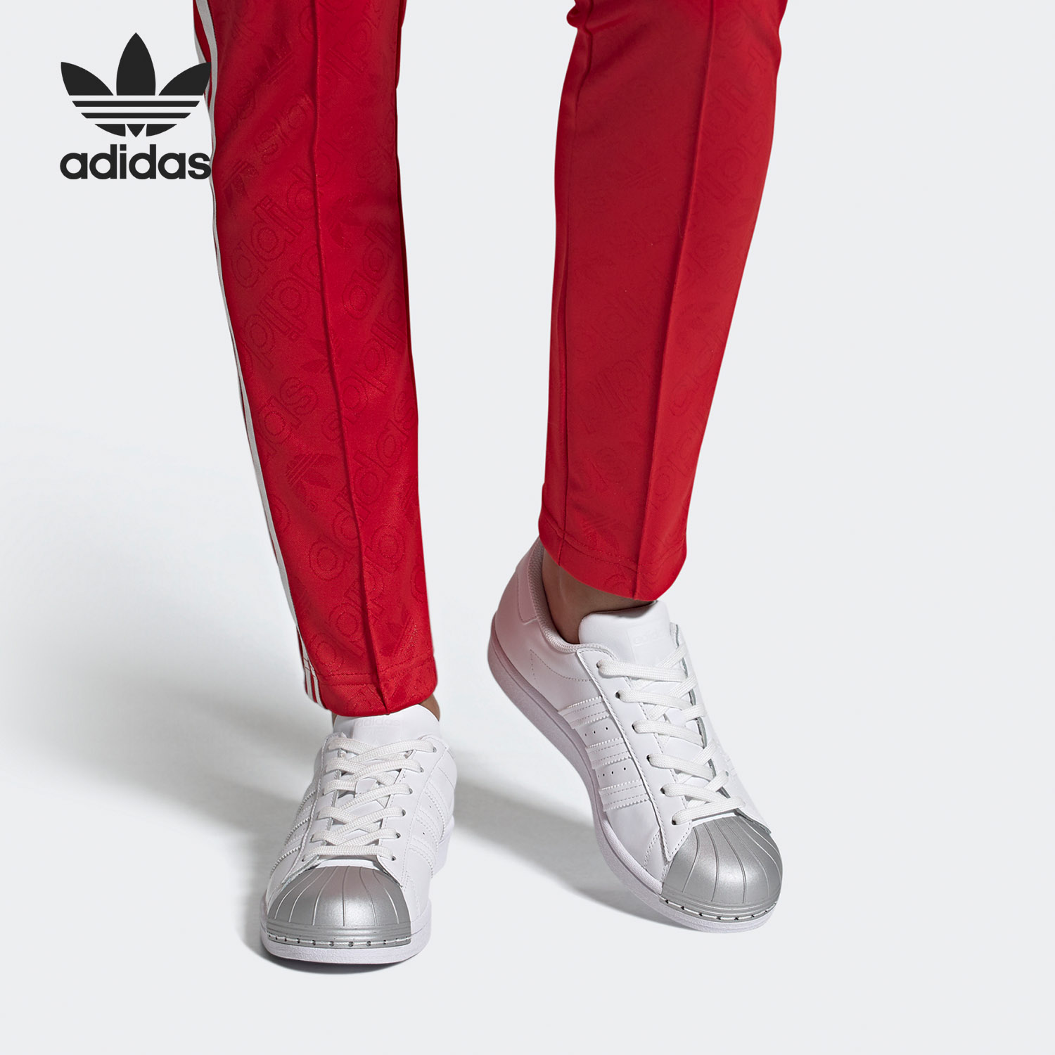 Adidas/阿迪达斯正品三叶草 SUPERSTAR W女子经典休闲鞋 FX4747