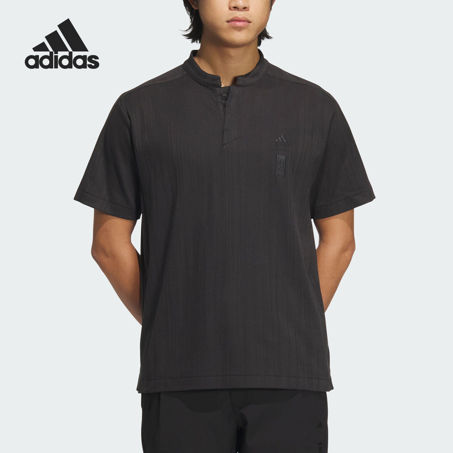 Adidas/阿迪达斯官方正品 WJ JAQ POLO 男士运动休闲短袖IW1515