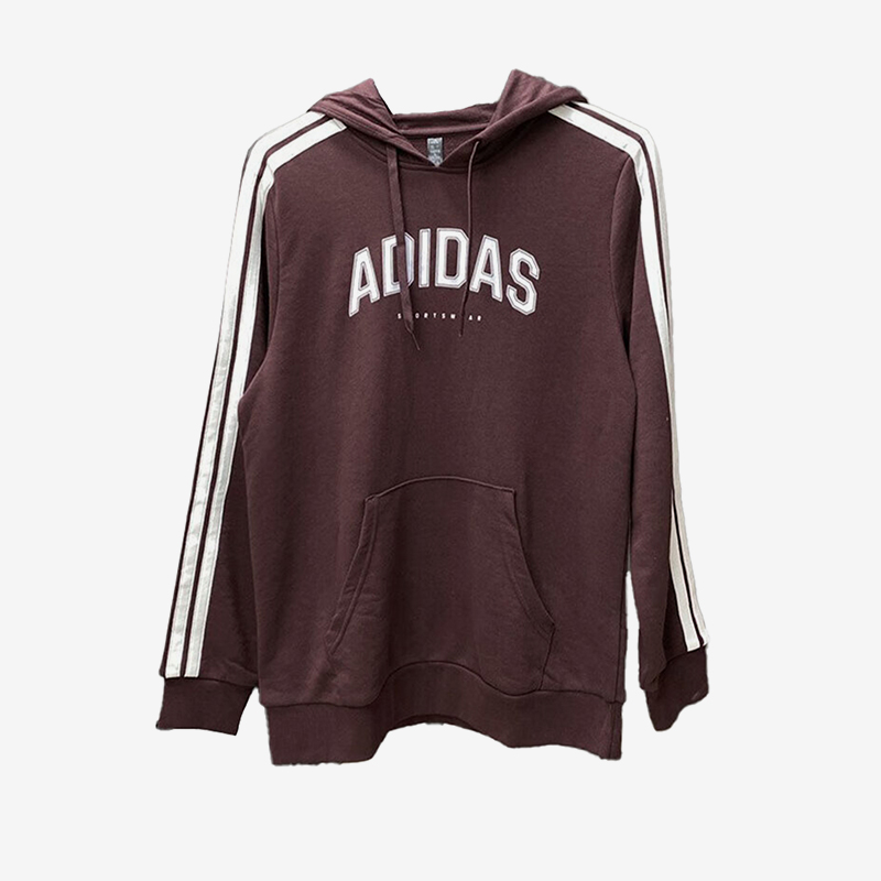 Adidas/阿迪达斯正品2025春秋男女连帽针织宽松休闲卫衣JV9150