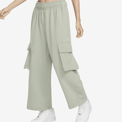 耐克女士口袋宽松休闲长裤