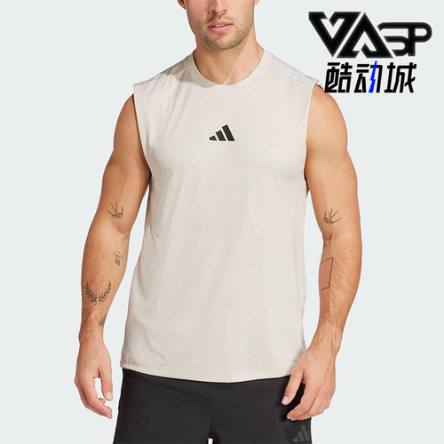 Adidas/阿迪达斯正品2025新款男士经典透气运动健身背心JM3188