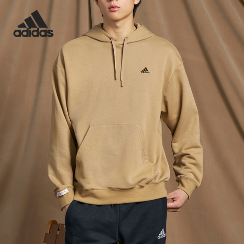 Adidas/阿迪达斯正品新款情侣款简约运动休闲连帽卫衣IV7592