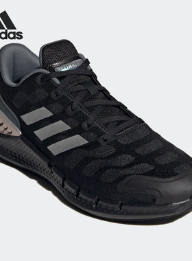 Adidas/阿迪达斯正品 春季新款男子黑色低帮运动  跑步鞋FZ1744