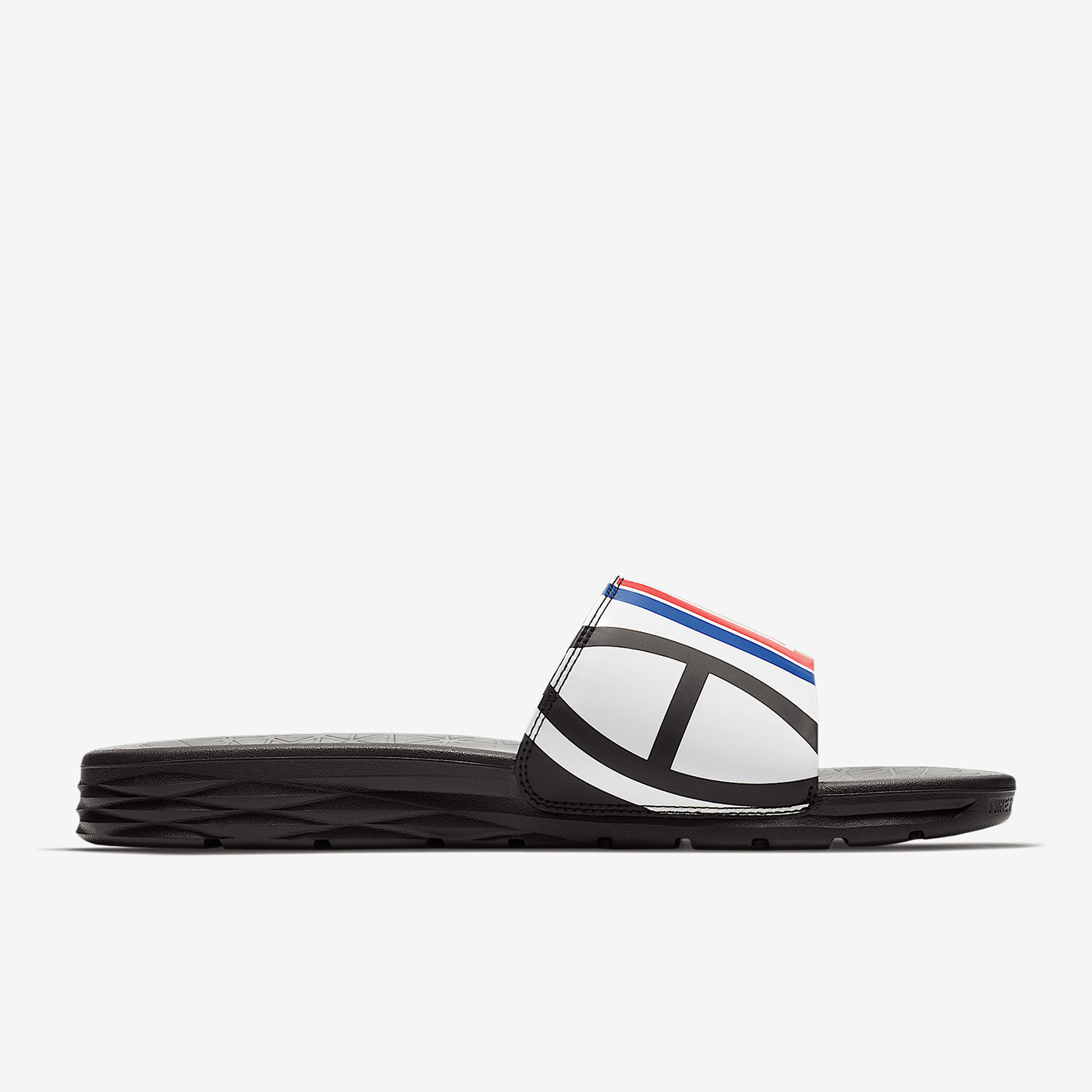 Nike/耐克正品 BENASSI SOLARSOFT NBA 男子勇士湖人拖鞋917551