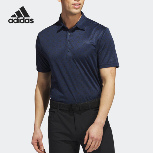 POLO衫 Adidas 翻领短袖 阿迪达斯正品 HZ0416 高尔夫运动男士