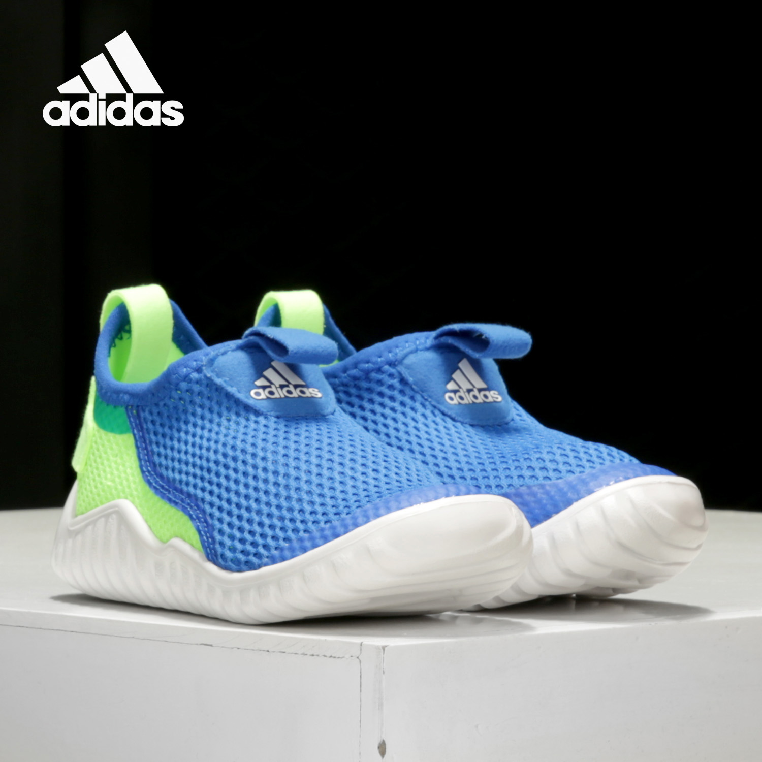 Adidas/阿迪达斯正品 RapidaZen 小童舒适透气运动鞋 FU7599