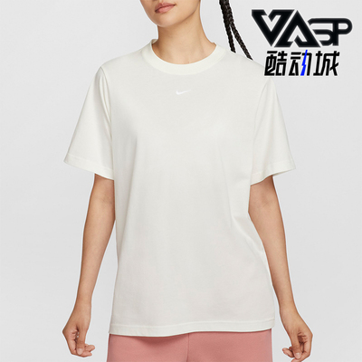 耐克女士圆领透气短袖T恤