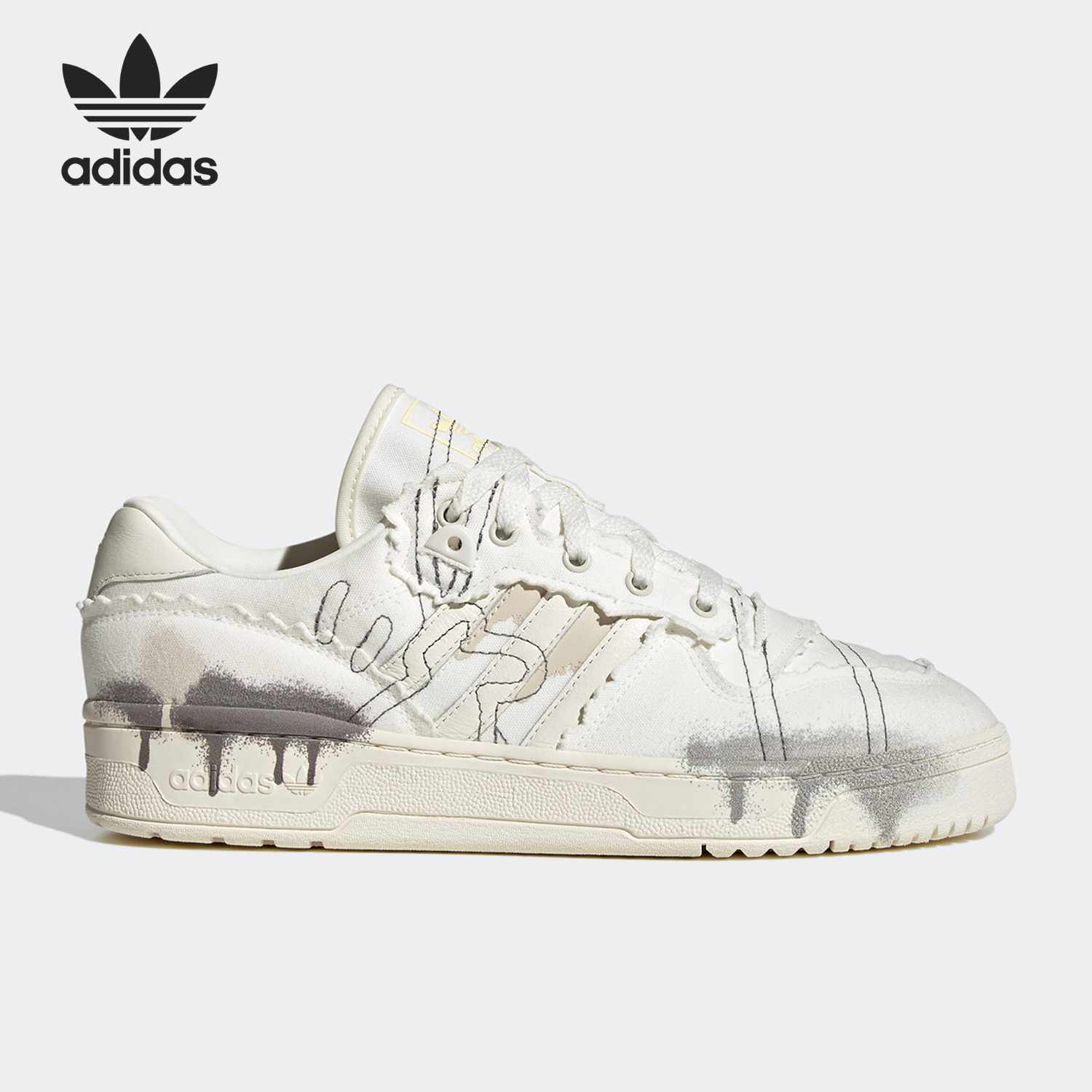 休闲板鞋Adidas/阿迪达斯耐磨