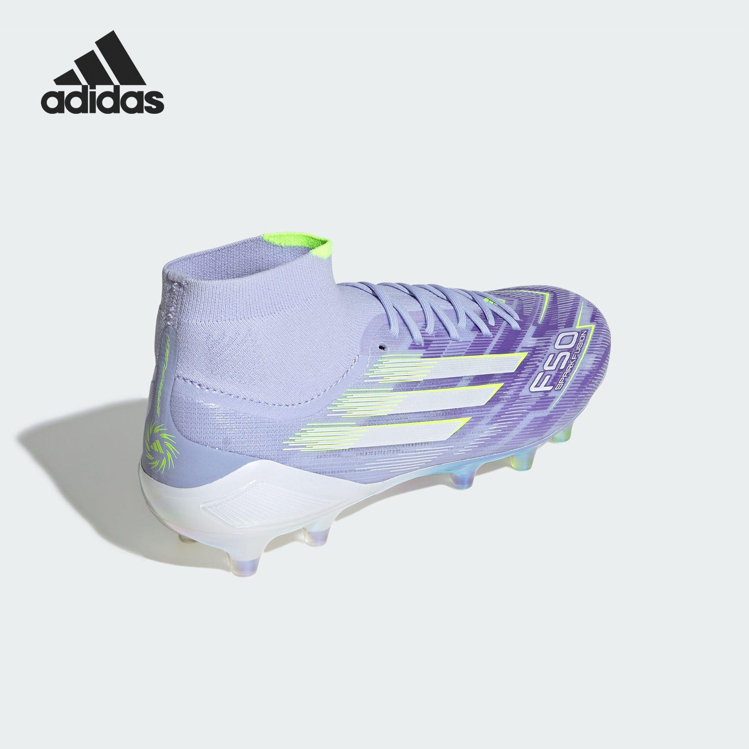 Adidas/阿迪达斯官方正品F50 ELITE女士运动中帮耐磨足球鞋JH7648