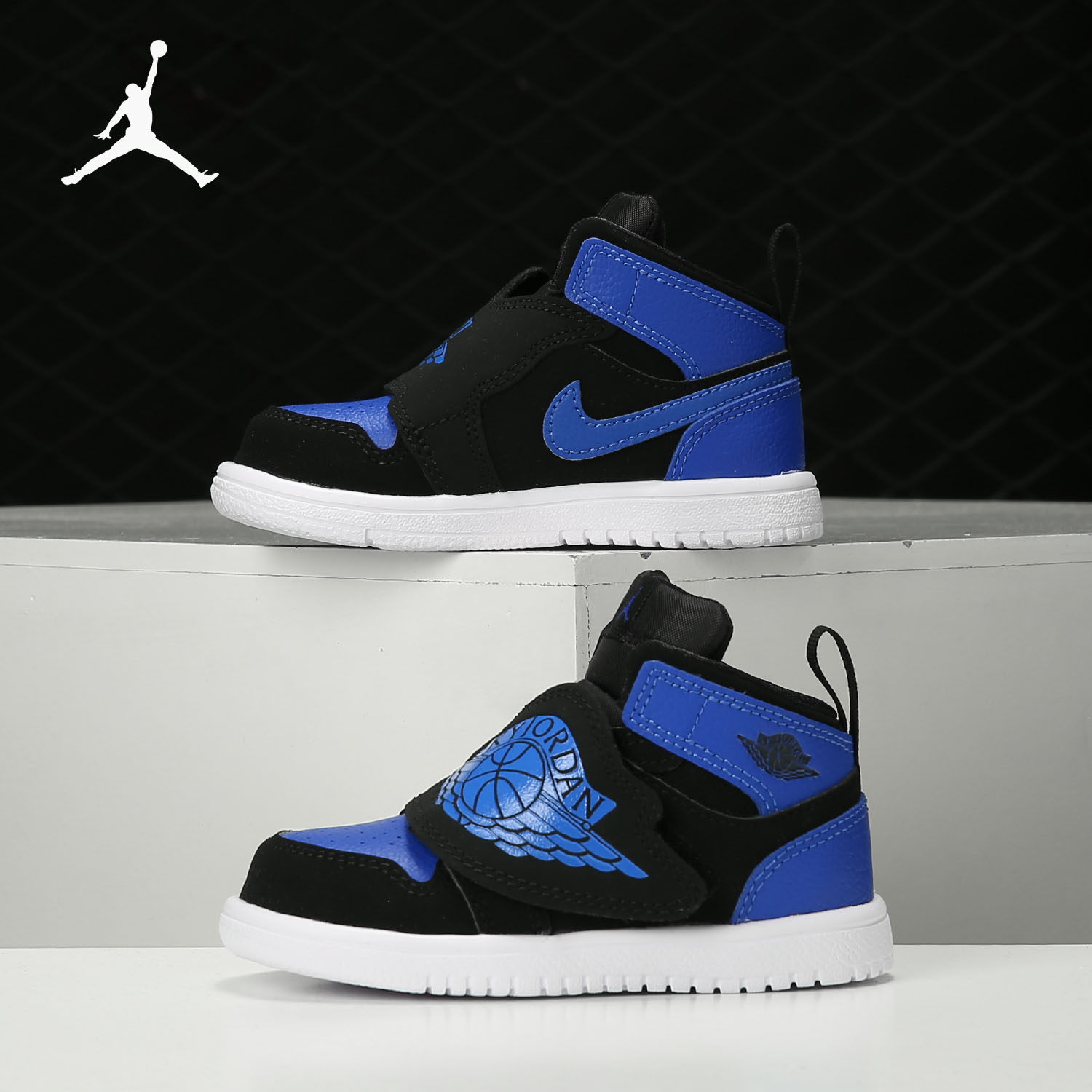 Nike/耐克正品 SKY JORDAN 1 (TD) 婴童休闲运动跑步鞋BQ7196-001