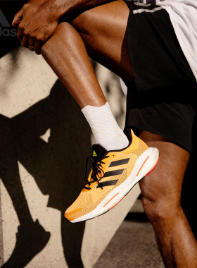 Adidas/阿迪达斯正品SOLAR GLIDE 5 M男子新款跑步鞋GX5470