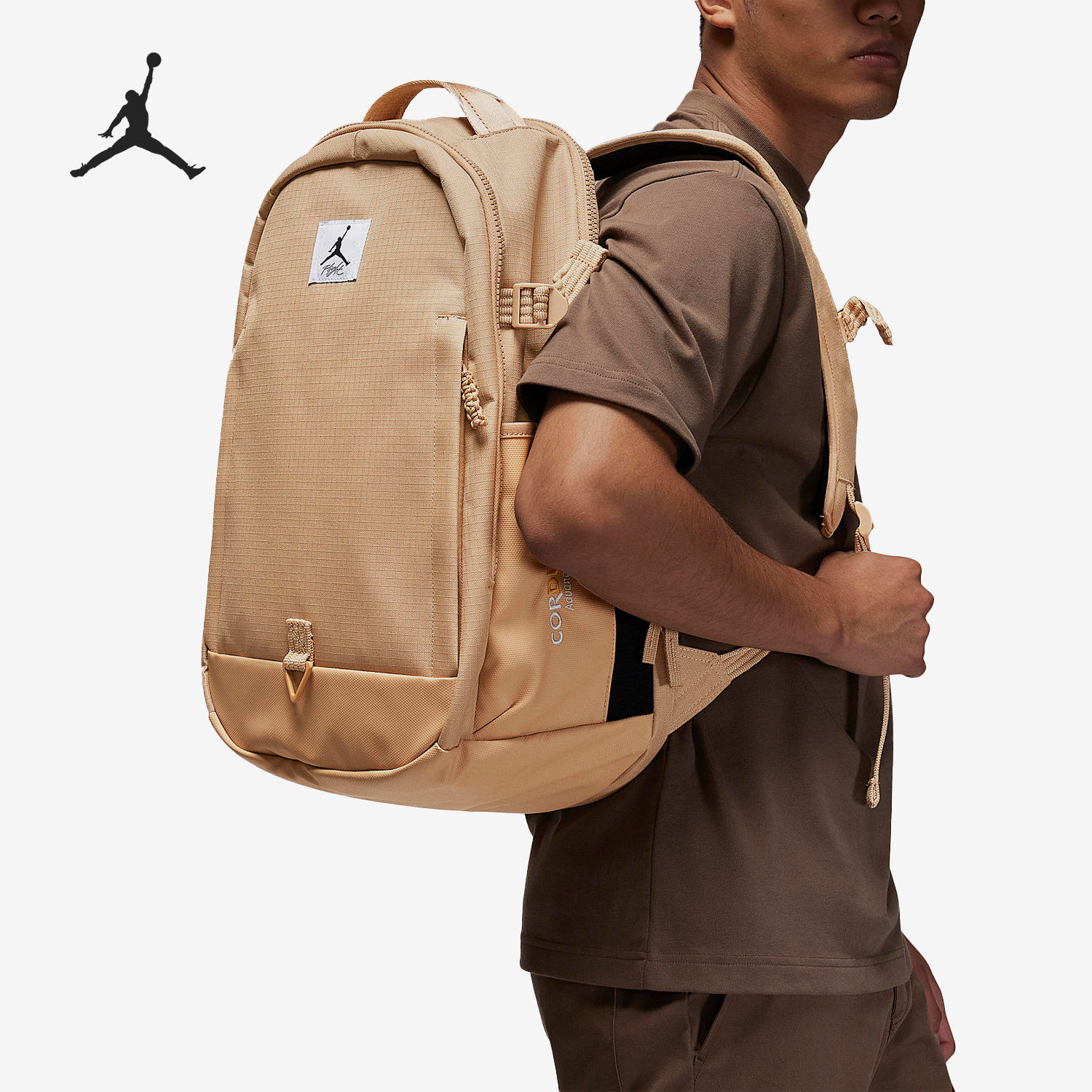 Nike/耐克正品JORDAN男女同款复古休闲双肩背包FV2899-200