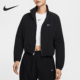 立领梭织外套HJ1000 Oversize女士防晒短款 010 耐克正品 Nike