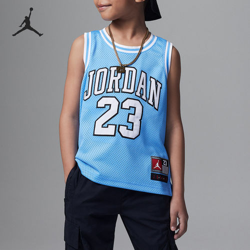 Nike耐克正品Jordan小童透气排汗无袖圆领儿童运动衣DO1967-412