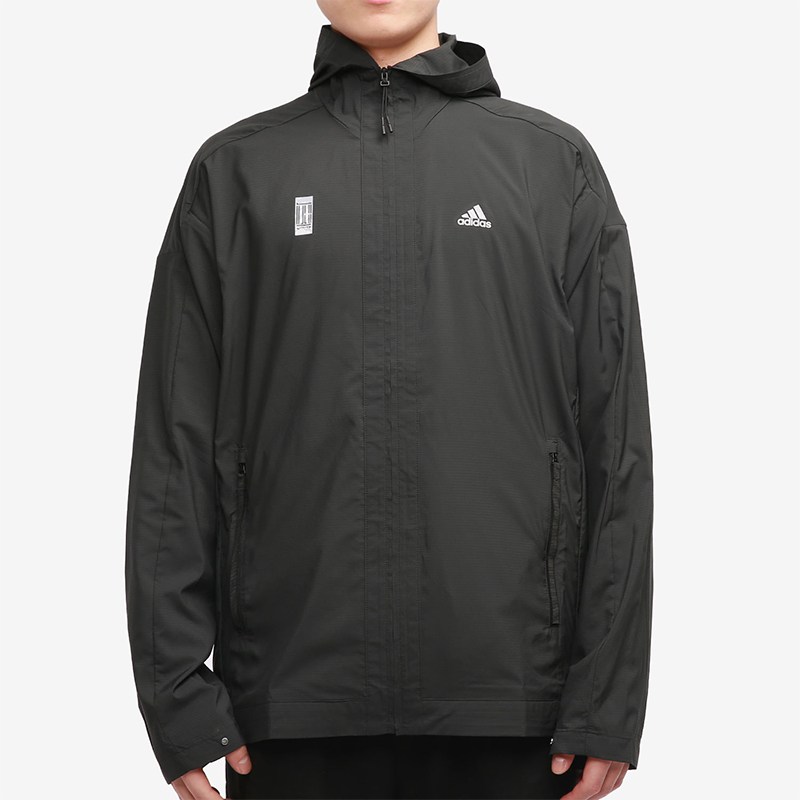 Adidas/阿迪达斯正品WUJI WINDBREAKER男士运动宽松夹克GU1764