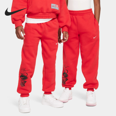 Nike/耐克正品新款大童时尚松紧宽松束脚休闲长裤FN8353-657