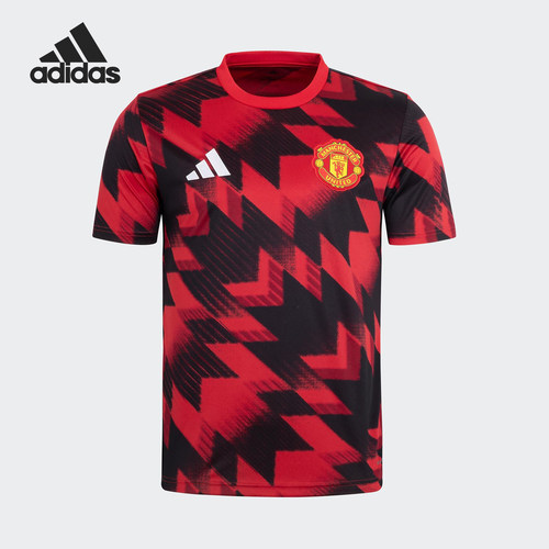 Adidas/阿迪达斯正品2025夏季款男士运动足球训练短袖JP3233