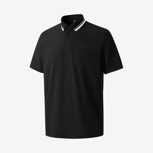 Adidas/阿迪达斯正品男士翻领短袖字母休闲风Polo衫LF8006