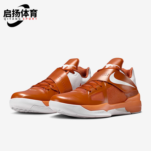 Nike/耐克正品Zoom KD 4男士耐磨魔术贴减震低帮运动鞋IB3555-800