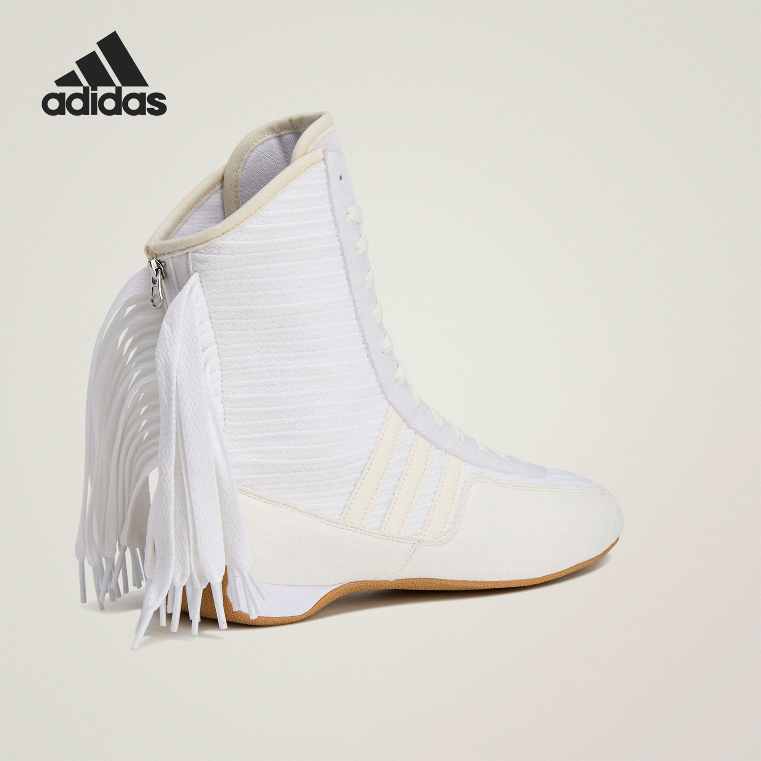 Adidas/阿迪达斯官方正品Stella McCartney女士高帮赛车鞋JQ9372