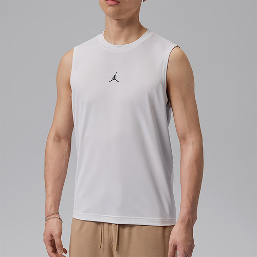 Nike/耐克正品JORDAN男士舒爽透气简约经典日常背心T恤IF0890-100