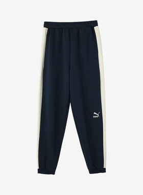 Puma/彪马正品T7 MX TRACK PANTS W女士拼接户外时尚束脚长裤