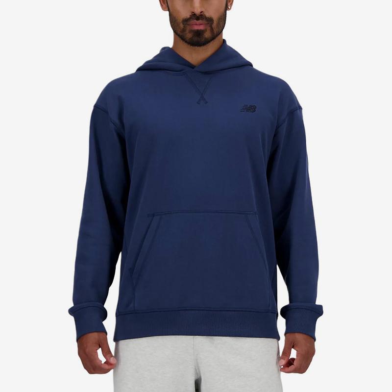 New Balance/NB正品2025新款男女透气连帽卫衣套头衫MT41534-NNY