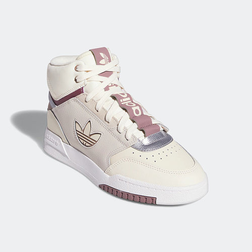 阿迪达斯三叶草男女休闲中帮板鞋