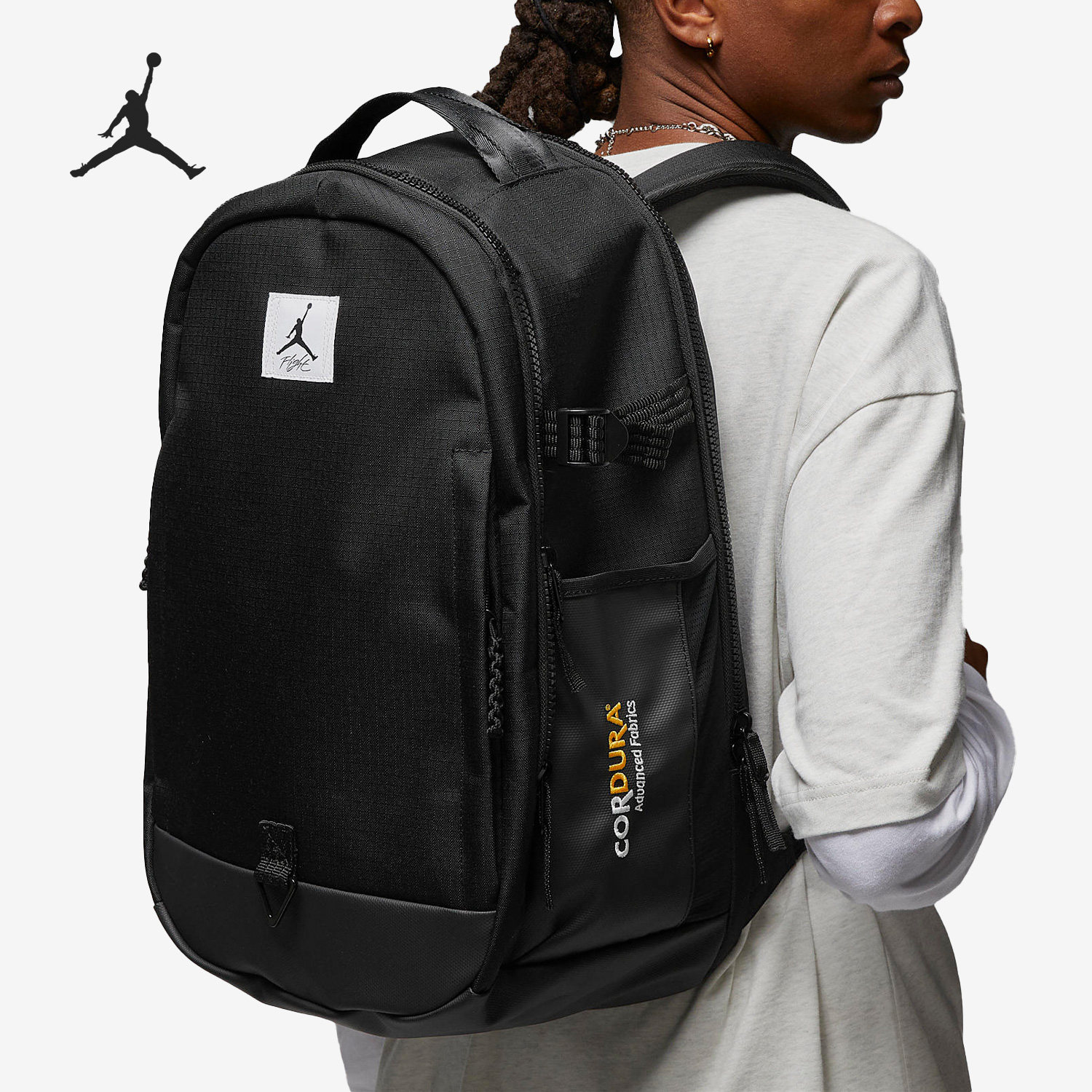 Nike/耐克正品JORDAN男女同款运动复古双肩背包FV2899-010