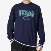 Puma 男子潮流运动休闲圆领卫衣678422 彪马正品 2023新款