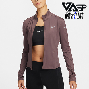 运动跑步外套IB1999 2025女士耐穿立领印花修身 502 耐克正品 Nike