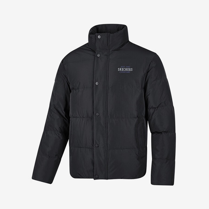 Skechers/斯凯奇正品冬季新款男女款防风保暖立领运动羽绒服