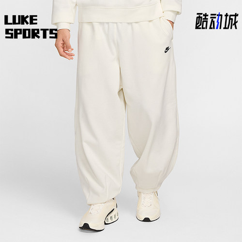 Nike/耐克正品2025秋季款男士刺绣运动宽松透气长裤HJ1823-133