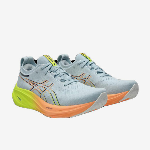 Asics/亚瑟士正品GEL-NIMBUS 26男子防滑运动跑步鞋1011B928-750