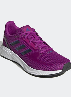 Adidas/阿迪达斯正品Runfalcon 2女新款运动休闲透气跑步鞋H04520