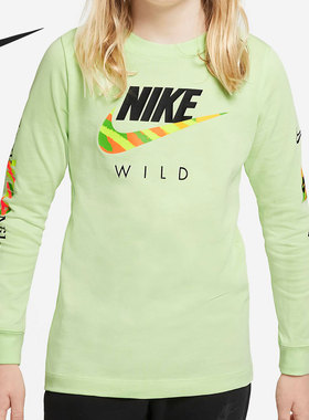 Nike/耐克正品当季新款 SPORTSWEAR 大童休闲长袖T恤 DC7643-383