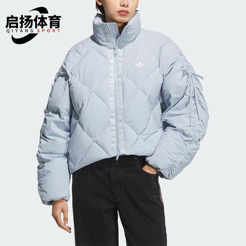 Adidas/阿迪达斯正品BOW COM DOWN女士保暖简约宽松羽绒服KC2612